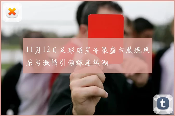 11月12日足球明星齐聚盛典展现风采与激情引领球迷热潮